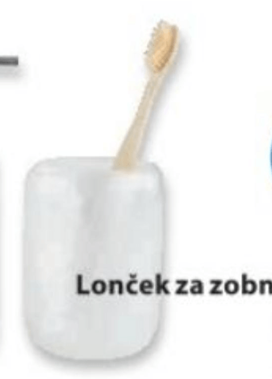 Lonček za zobne ščetke LISTERBY