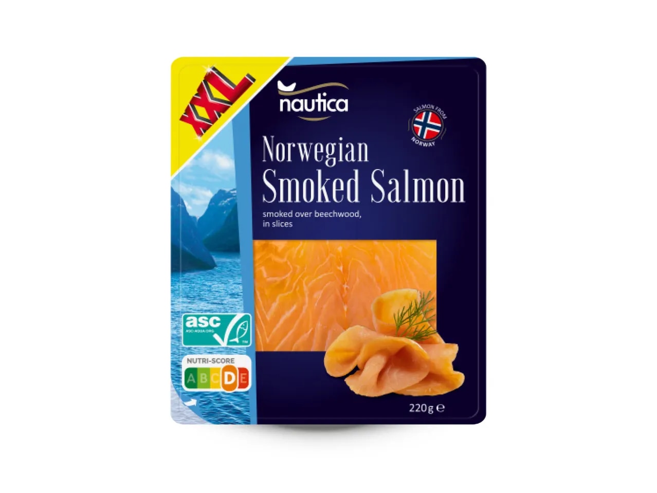 Nautica Norveški losos 220 g