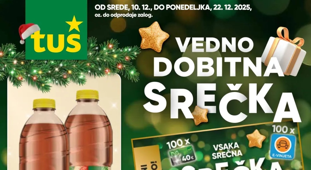 Tuš katalog Akcijska ponudba od 10.12. do 22.12.2025