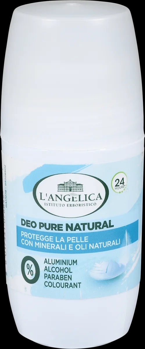 L'Angelica Pure Natural dezodorant s kroglico 50 ml