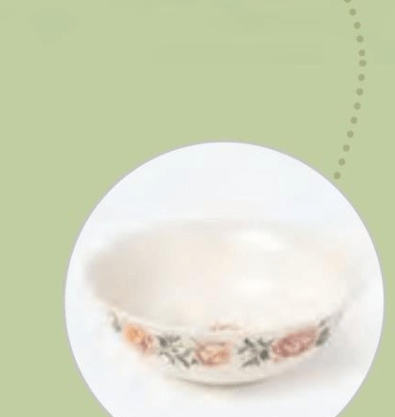 Servirna skleda iz porcelana - Akcija v trgovini Pepco