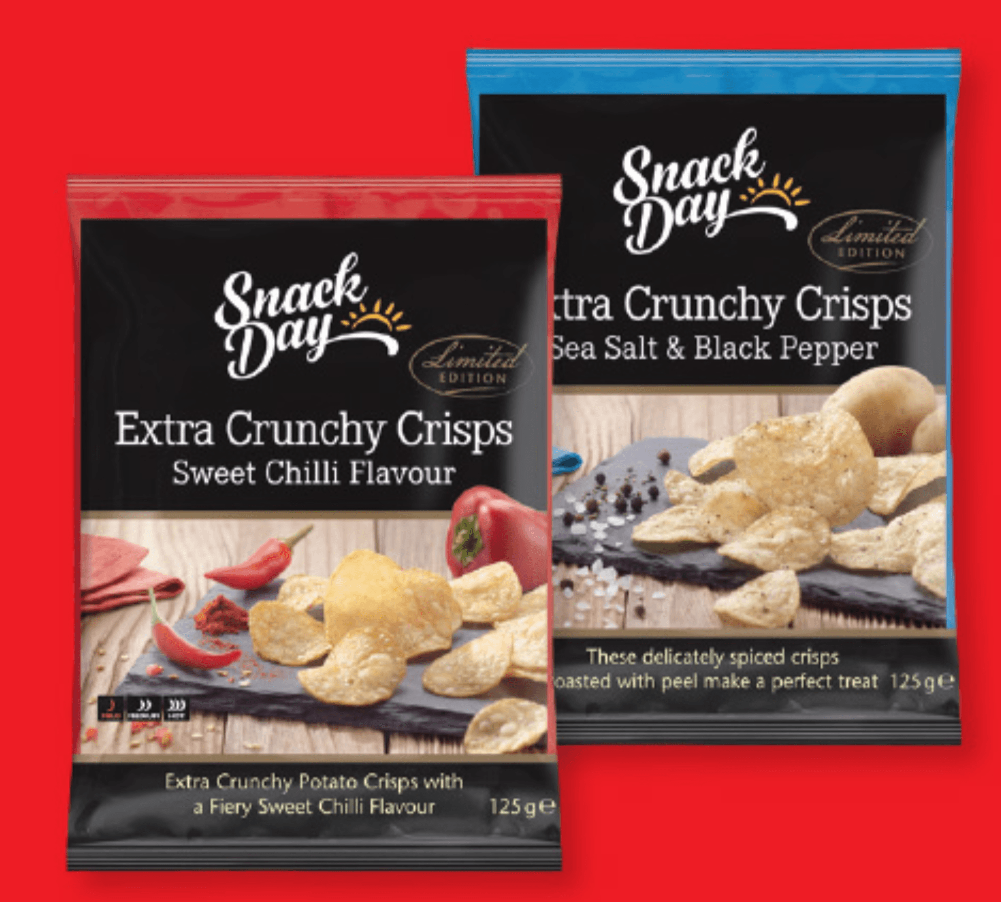 Snack Day Čips 125 g