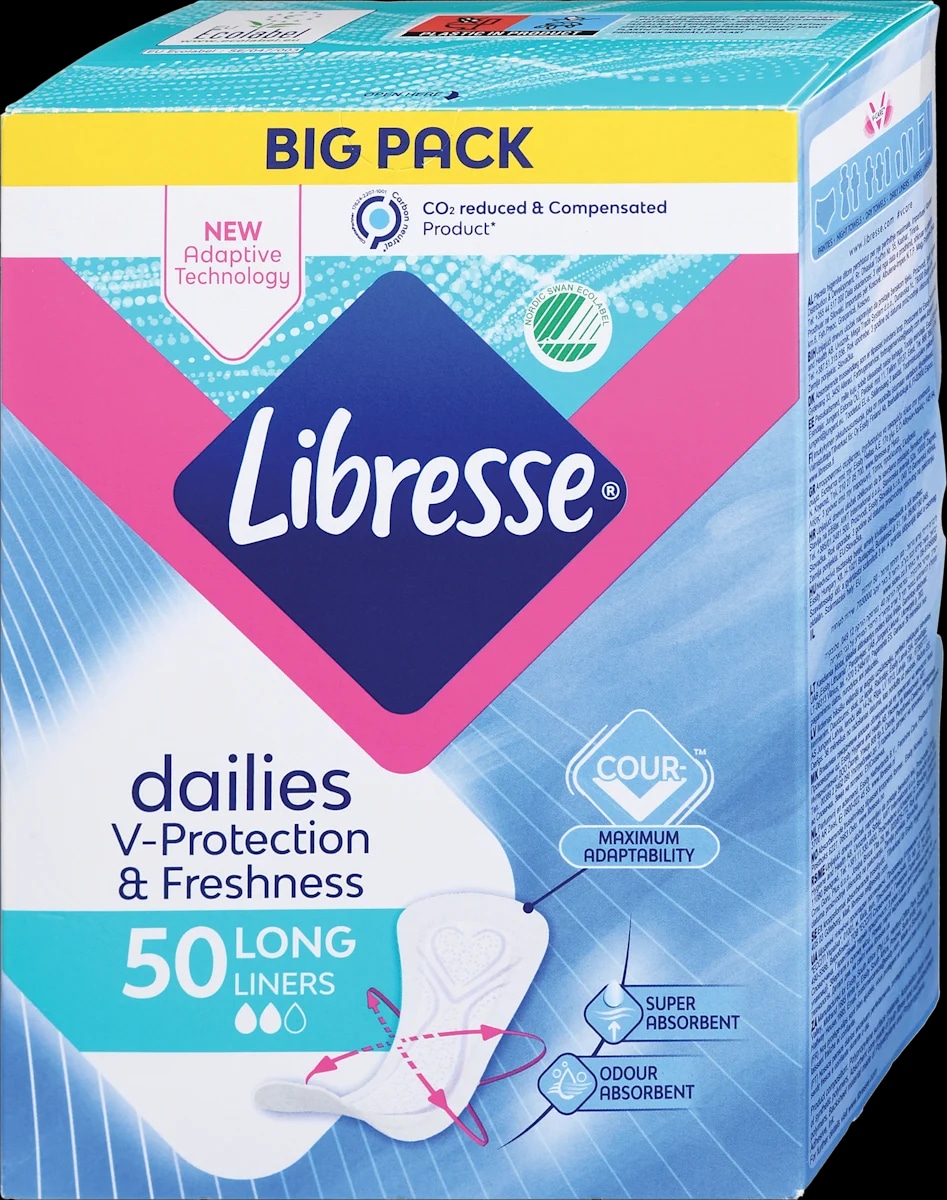 Libresse ščitniki perila in higenske vložke