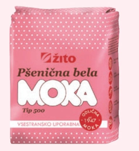 Pšenična bela moka Tip 500 Žito 1 kg - Akcija v trgovini Spar