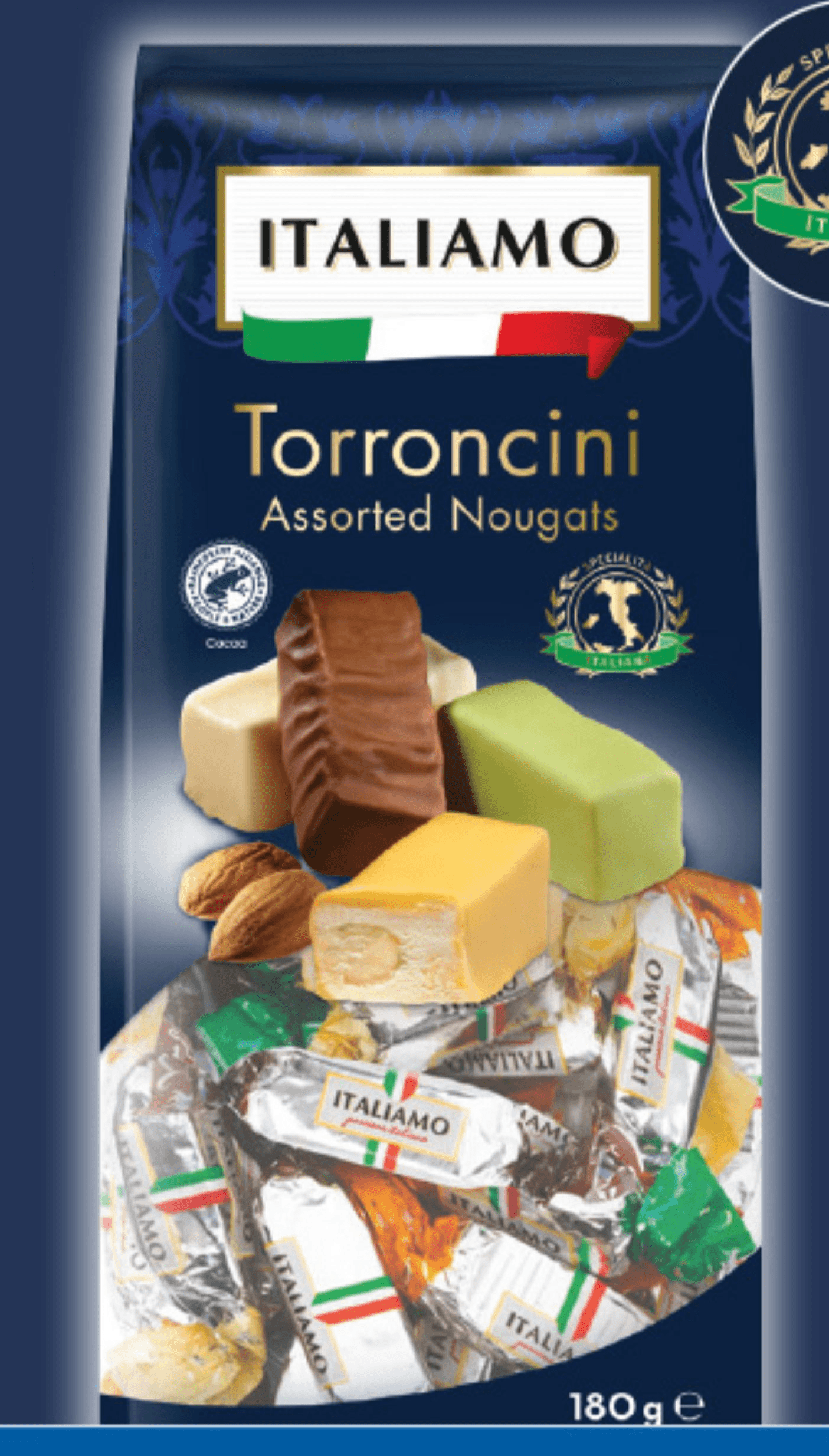 ITALIAMO Italijanski „Torroncini“ 180 g