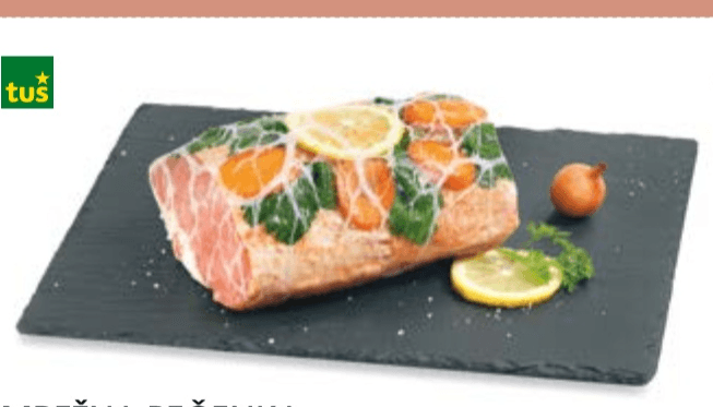 Mrežna pečenka, svinjska ledja brez kosti