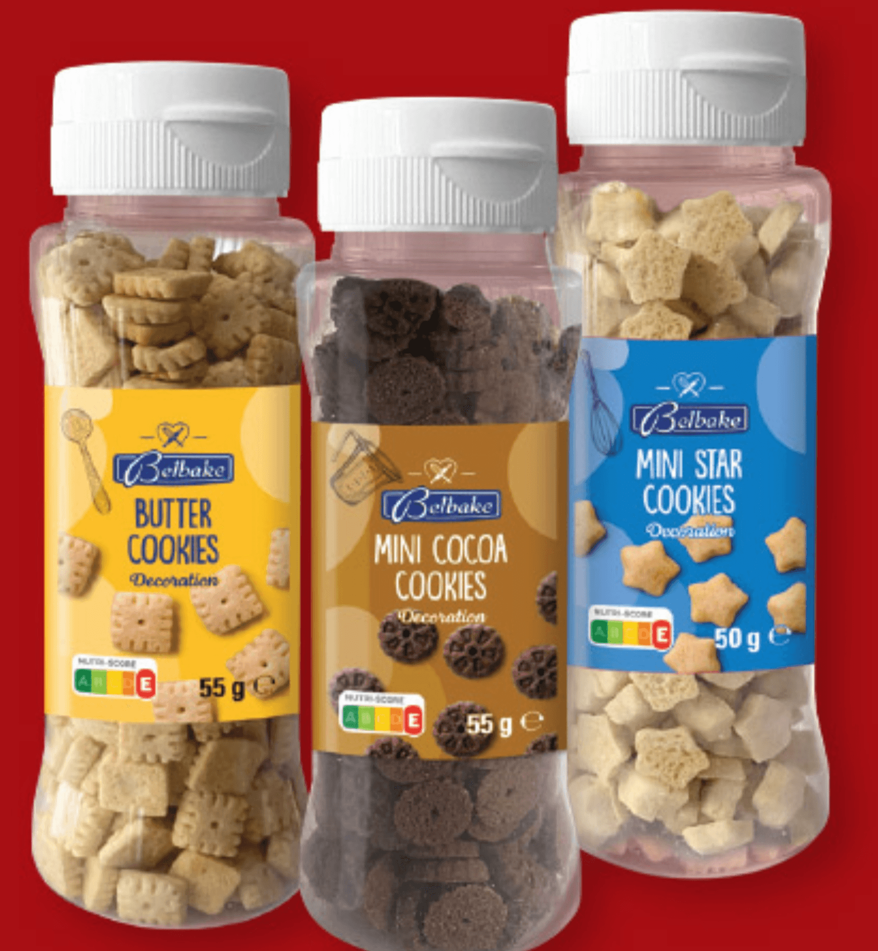Belbake Dekoracija iz piškotov 50/55 g Belbake