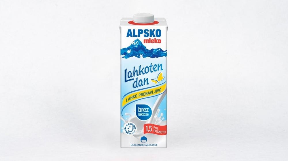 Alpsko Mleko Brez Laktoze 1 l