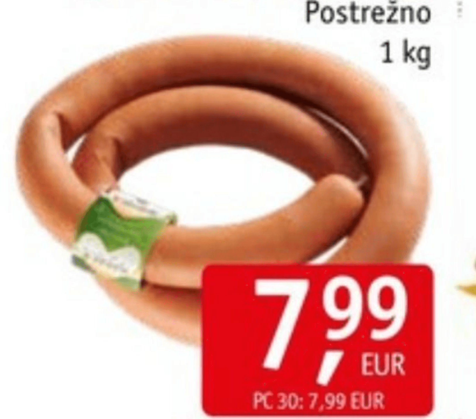 Hmeljarska Klobasa 1 kg