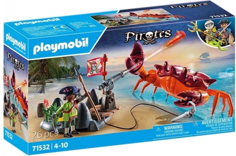 Playmobil Boj proti gromozanski rakovici