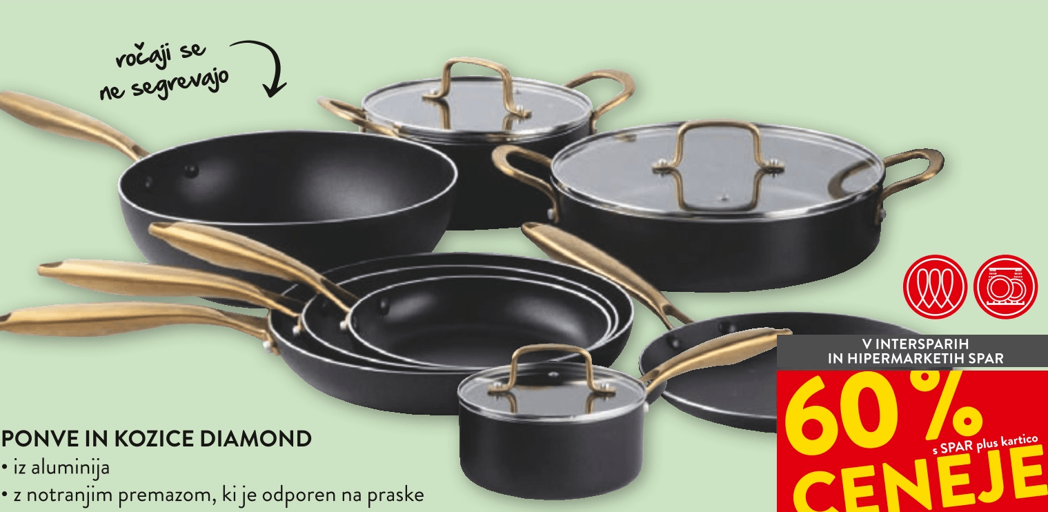 Ponve in kozice Diamond