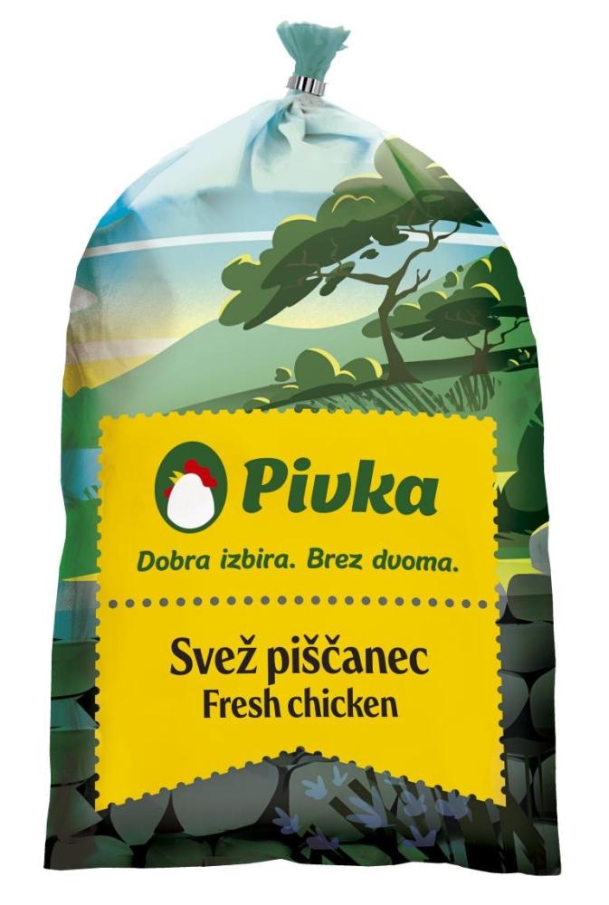 Sveži piščanec v vrečki Pivka