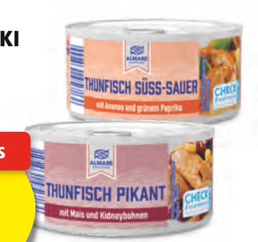 Almare Seafood Tunina v omaki 185 g - Akcija v trgovini Hofer