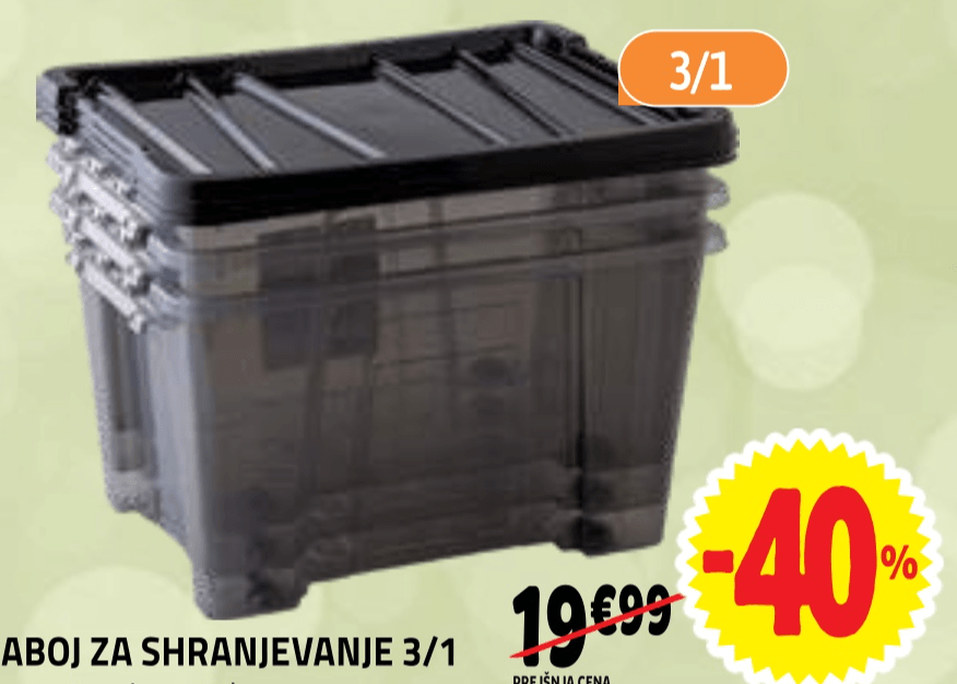 Zaboj za shranjevanje 3/1