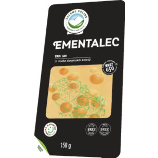 Sir Ementalec 150 g ZELENE DOLINE