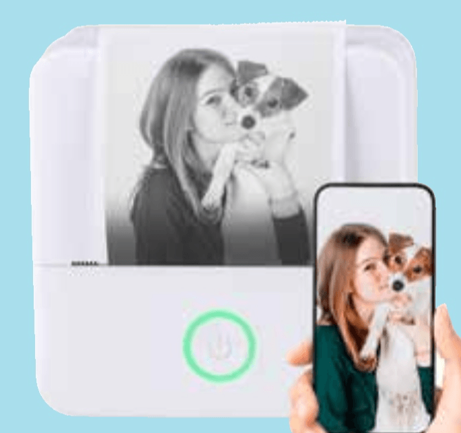 Tiskalnik fotografij Mini Bluetooth