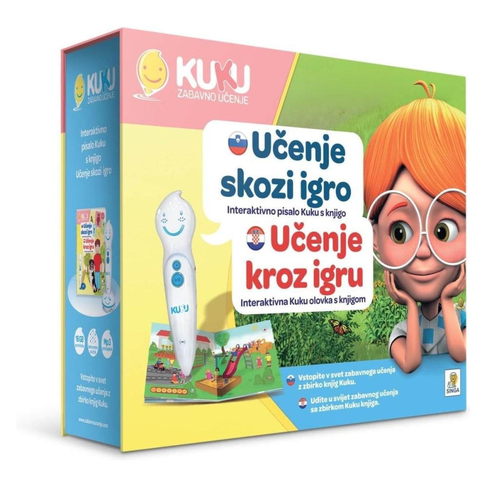 Interaktivno pisalo Kuku s knjigo - Učenje skozi igro 1 kos