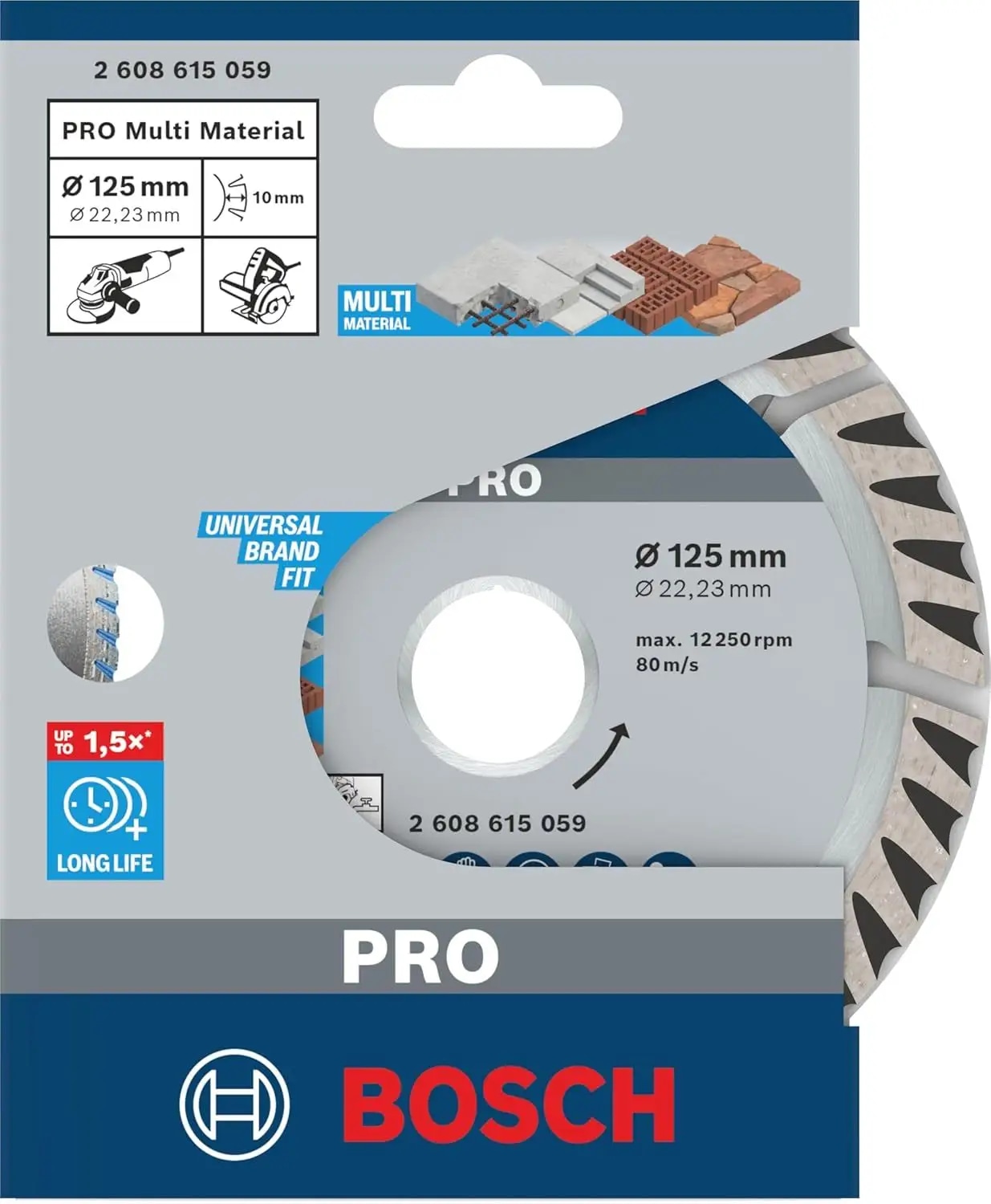 Diamantna rezalna plošča PRO Multi Material Bosch