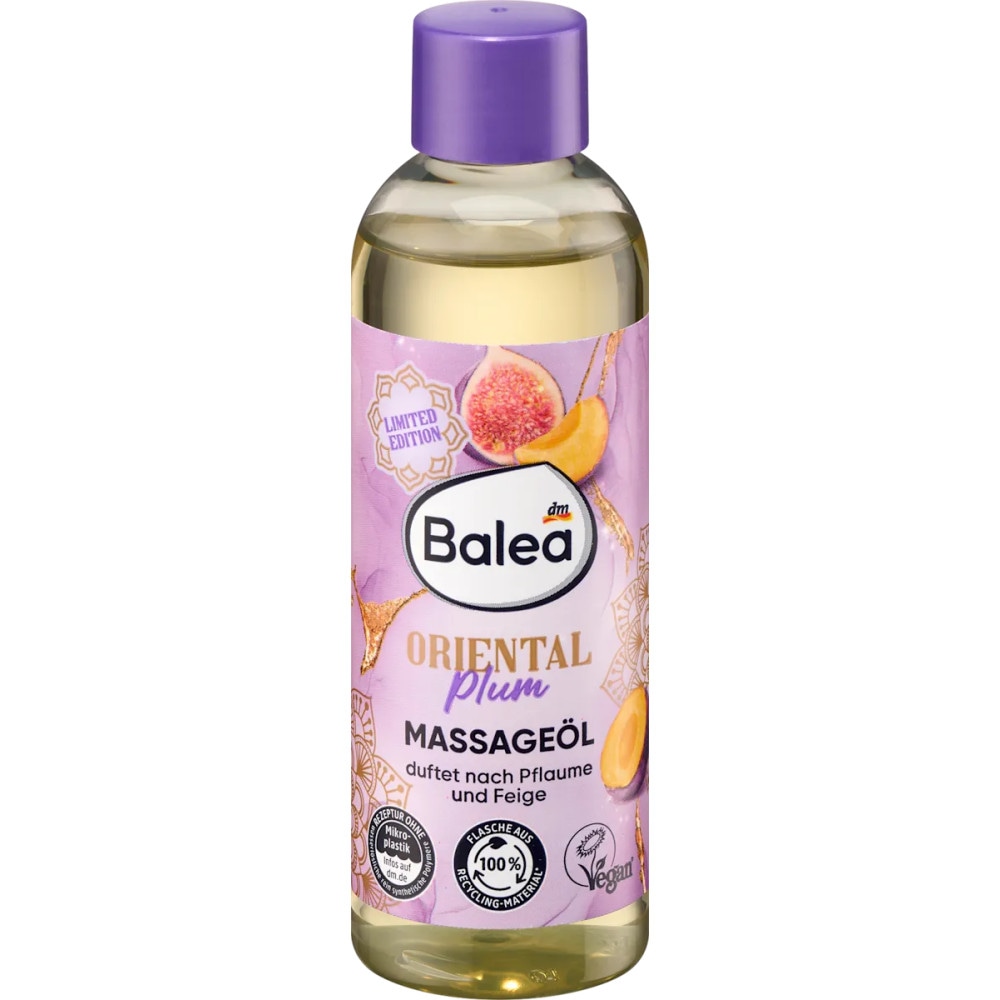 Balea Oriental Plum masažno olje za telo 100 ml