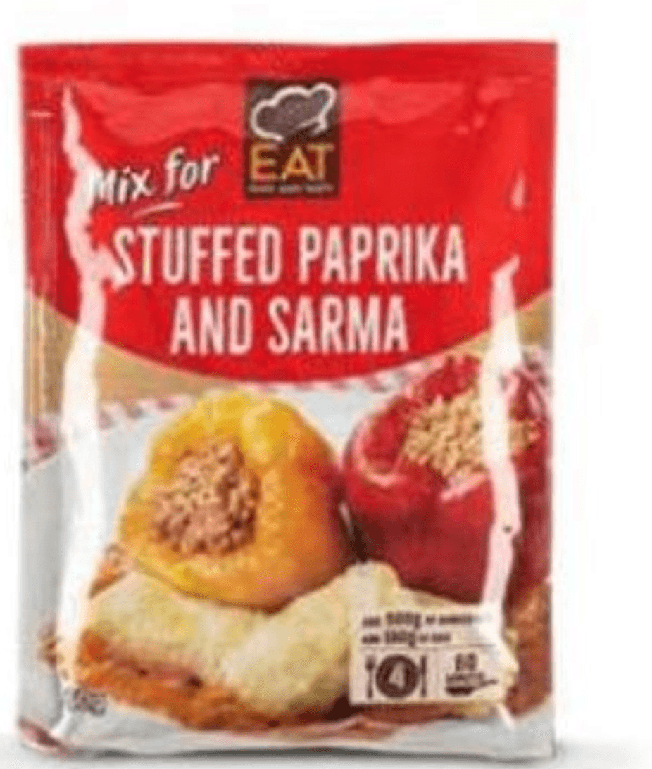 ZAČIMBE ZA PRIPRAVO POLNJENIH PAPRIK IN SARME 60 g