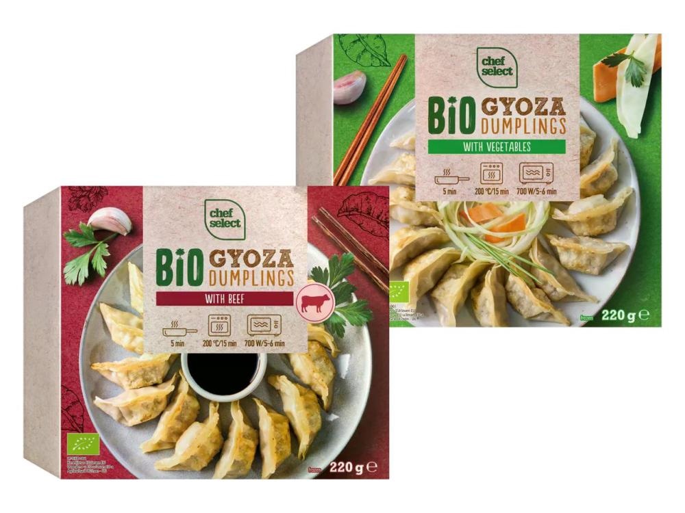 Chef Select Bio žepki „Gyoza" 220 g