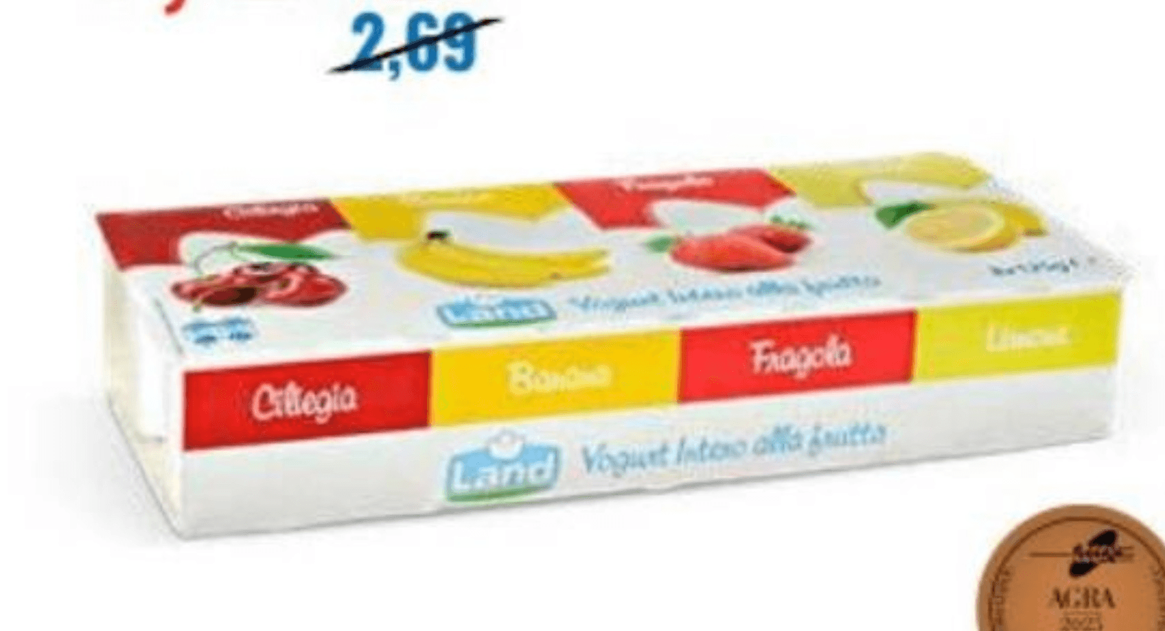 POLNOMASTNI SADNI JOGURT 8 x 125 g