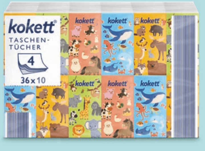 Žepni robčki 36 x 10 robčkov