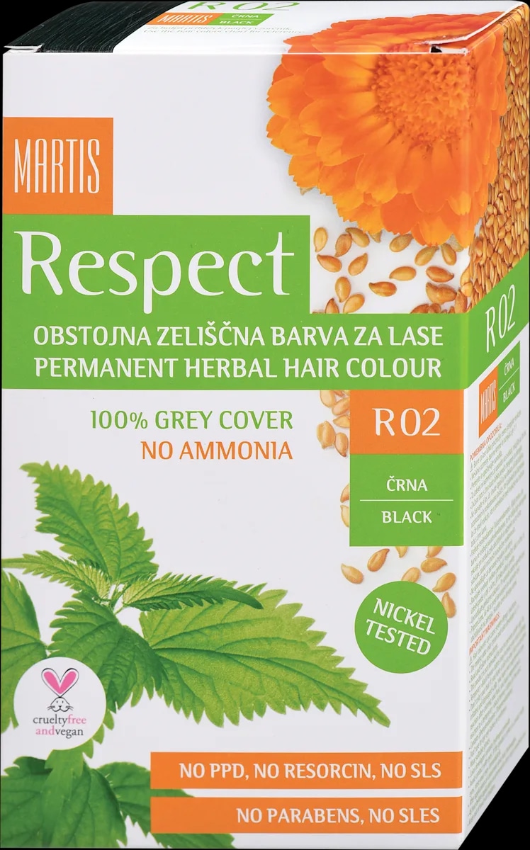 Respect barvni preliv za lase 1 kos