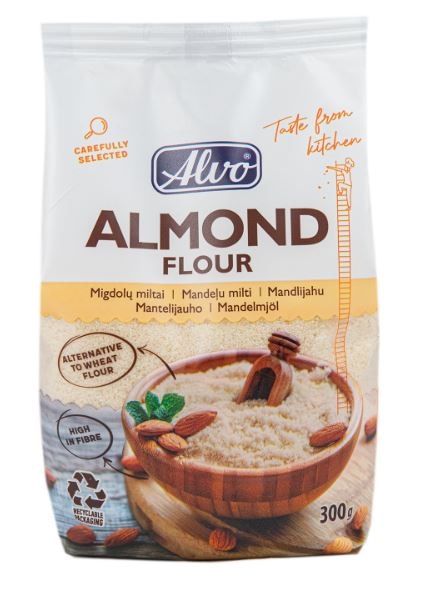 Mandljeva ali kokosova moka Alvo 300 g