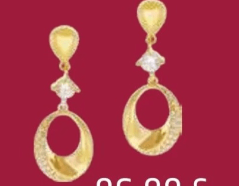 Uhani s cirkonijevimi oksidi - Akcija v trgovini E.Leclerc