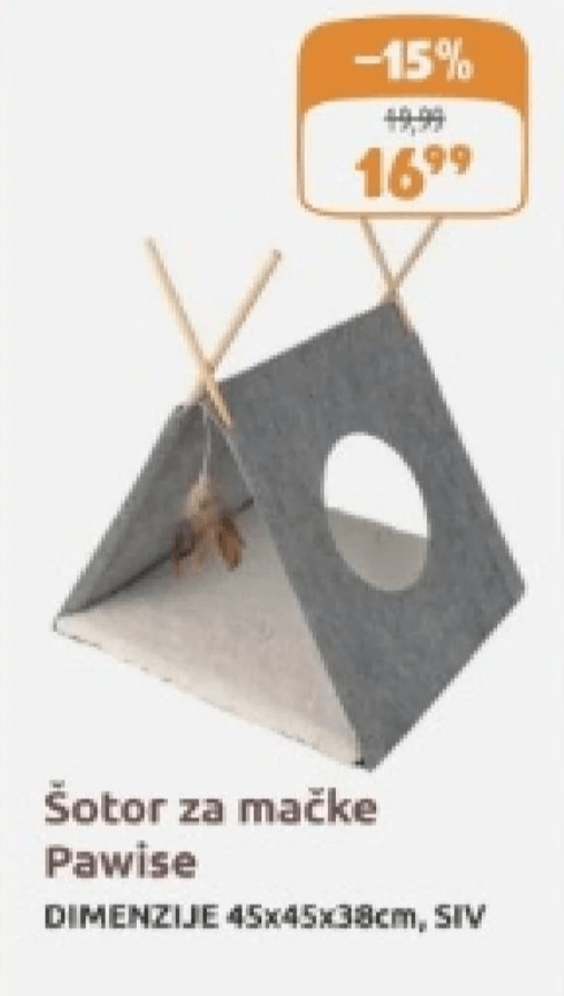 Šotor za mačke Pawise Pawise