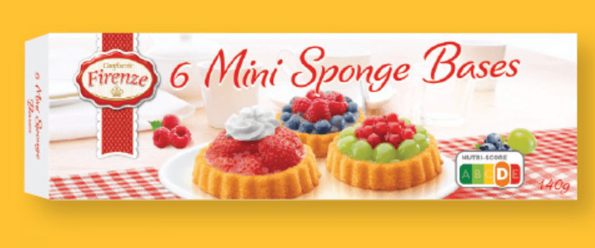 Confiserie Firenze Biskvitne tartlete 140 g - Akcija v trgovini Lidl