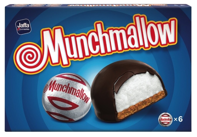 Keksi Munchmallow 105 g - Akcija v trgovini Mercator