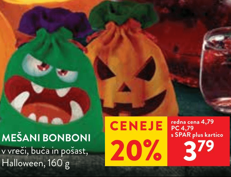 Mešani bonboni 160 g
