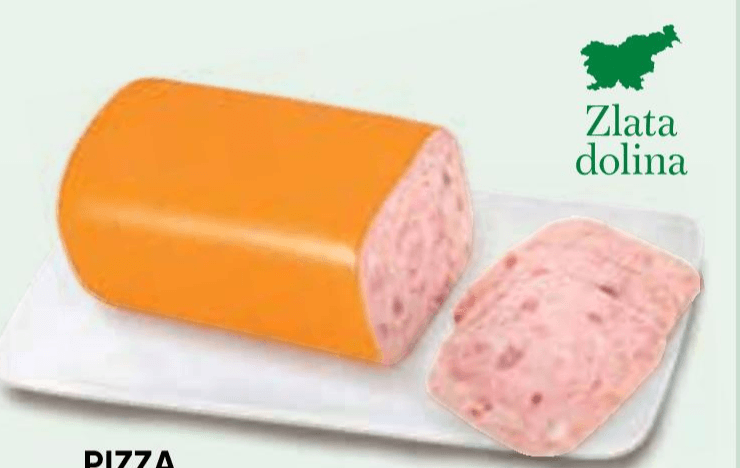 Pizza šunka Zlata dolina