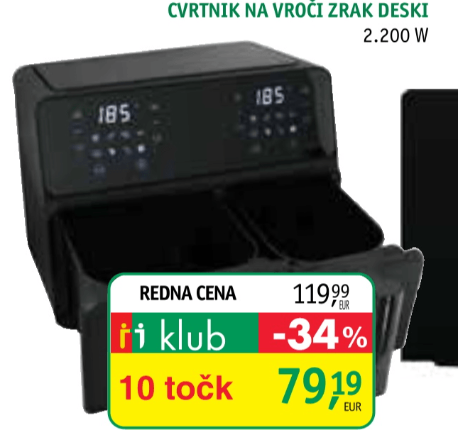 Cvrtnik na vroči zrak Deski