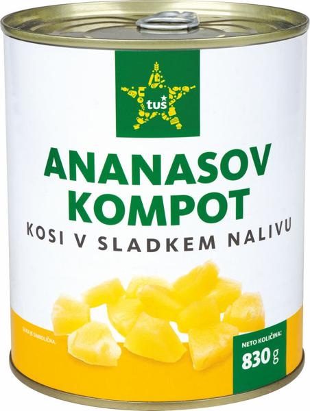 Ananasov kompot 830 g