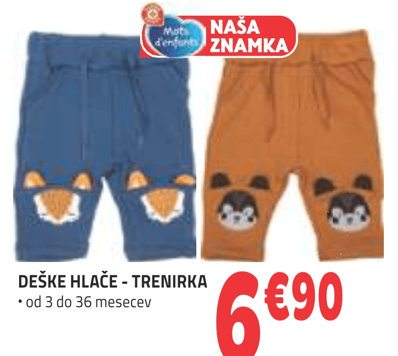 DEŠKE HLAČE - TRENIRKA