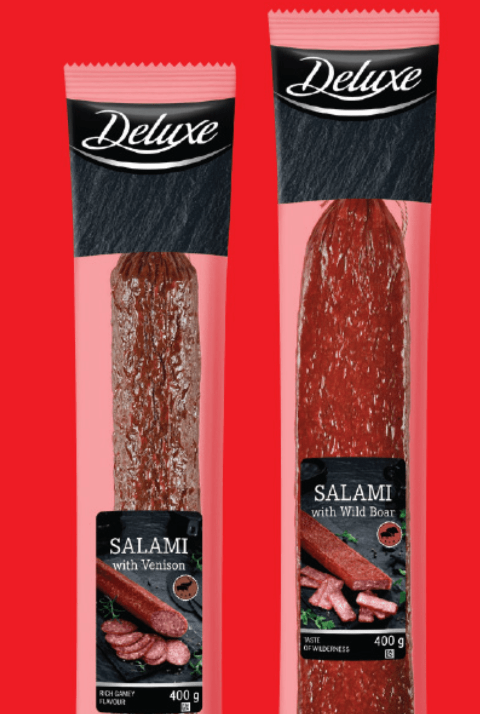 Deluxe Divjačinska salama 400 g