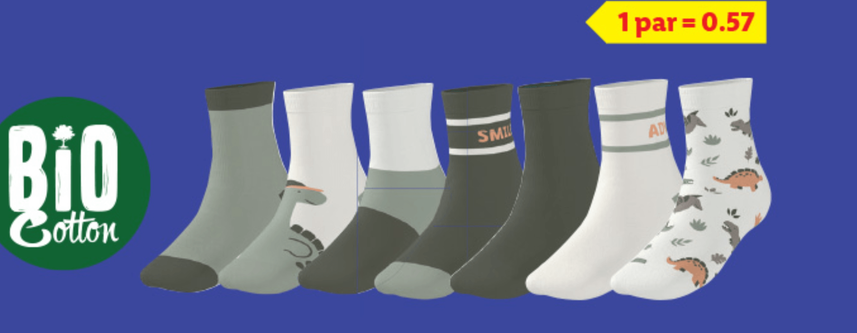 Lupilu Nogavice za malčke 7 parov