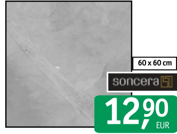 Keramika Soncera Remona Gray