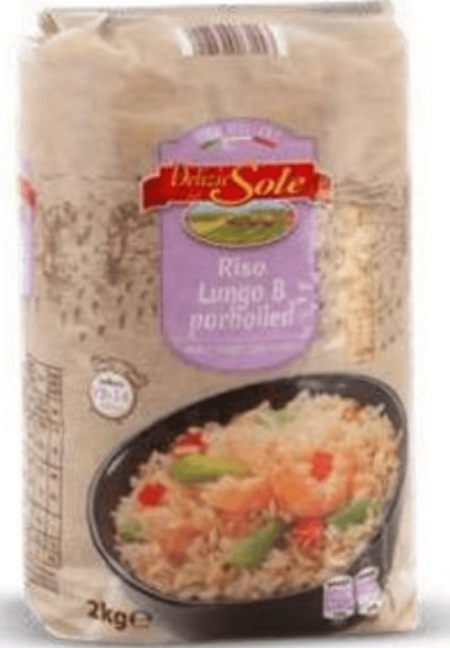Dolgozrnati riž, parboiled Delisi Sole 2 kg