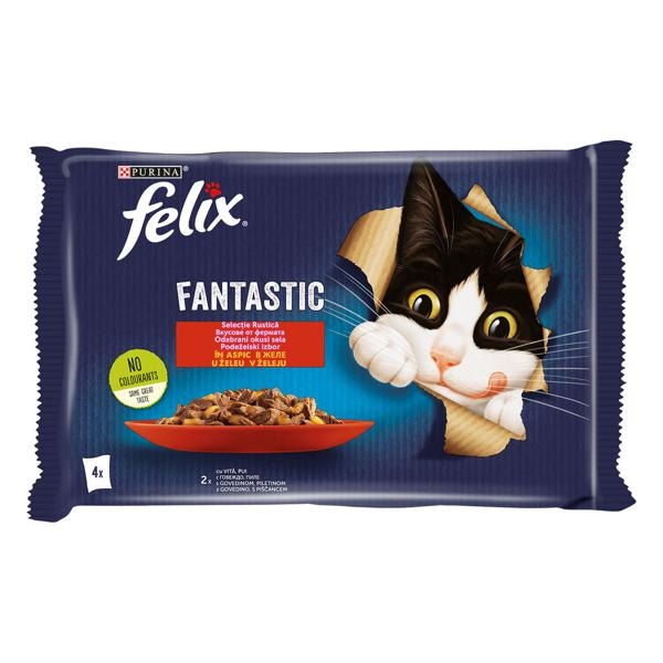 Tous Mes Amis IZBOR MOKRE HRANE ZA MAČKE 24x 100 g