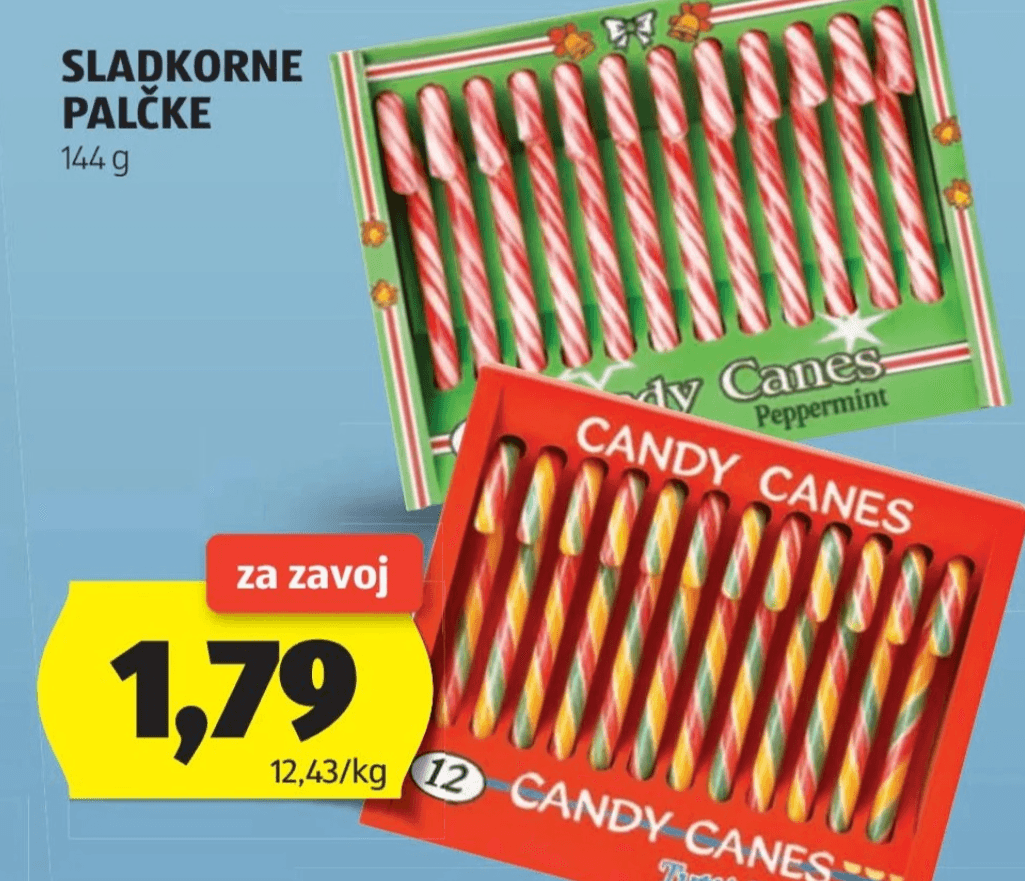 Sladkorne palčke 144 g