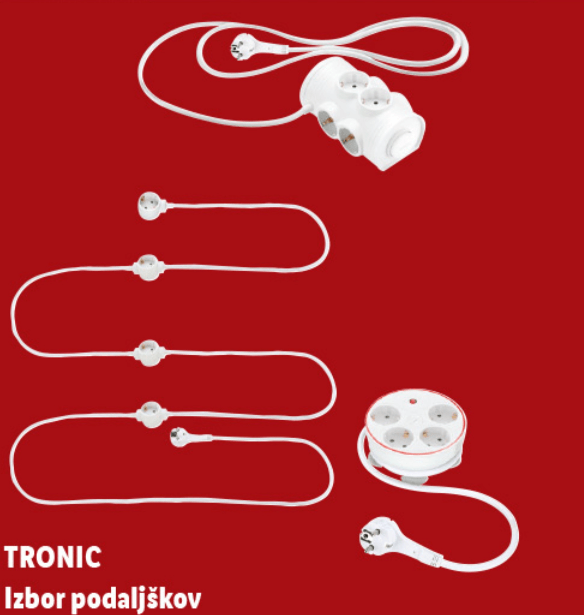 TRONIC Izbor podaljškov