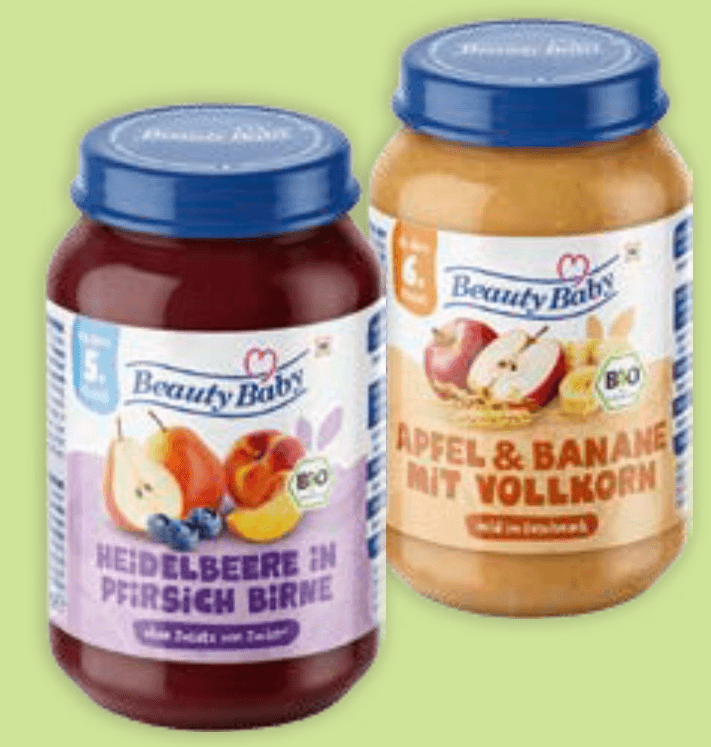 Beauty Baby otroška bio sadno-žitna kašica 190 g