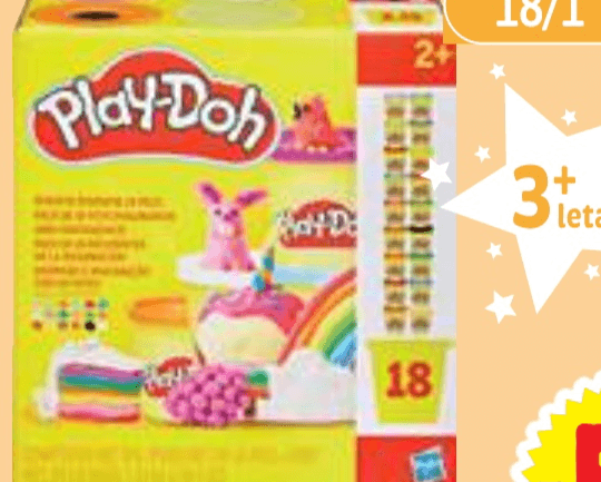 Play-Doh Set lončkov 18/1