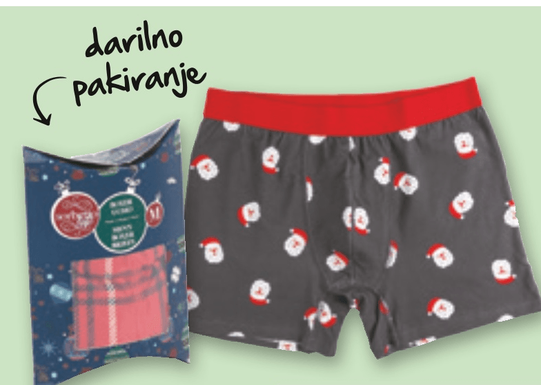 Moške spodnje hlače Boxer