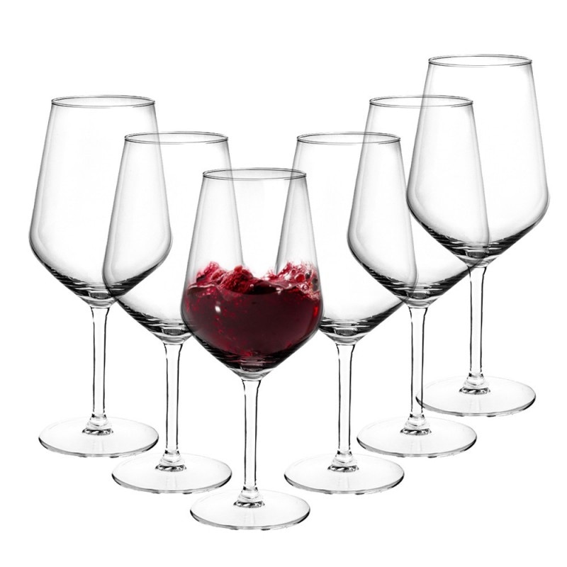 Komplet 6 kozarcev za vino 530 ml