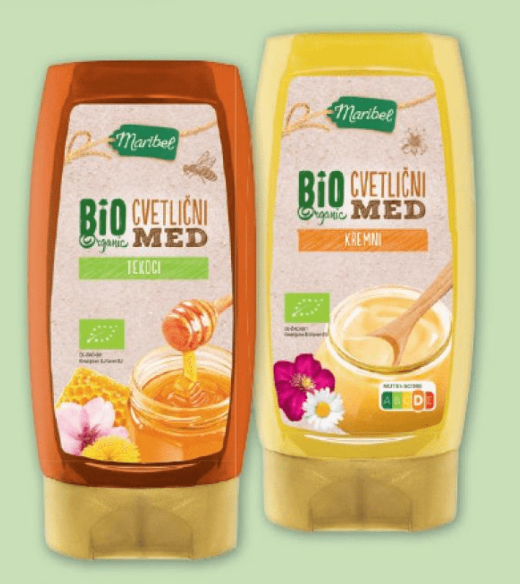 Maribel Bio cvetlični med 340 g